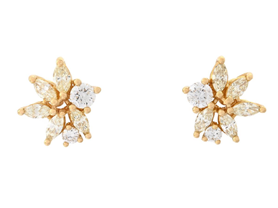 Jewellery, EARRINGS, 18K gold