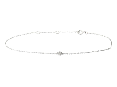 Jewellery, BRACELET, 18K white gold