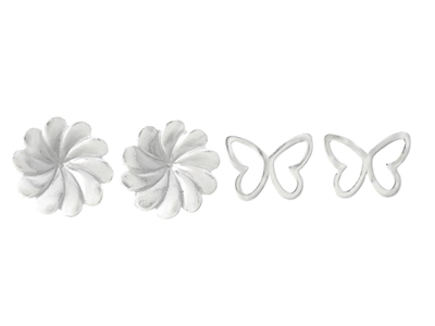Jewellery, JEWELLERY SET, 2 pair earrings
