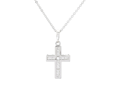 Jewellery, PENDANT/CHAIN, 18K white gold