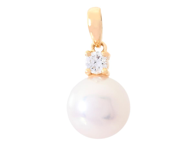 Jewellery, PEARL PENDANT, 18K gold