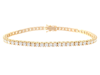 Jewellery, TENNIS BRACELET, 18K gold