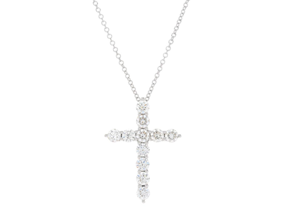 Jewellery, NECKLACE, 18K white gold