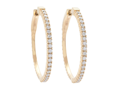Jewellery, HOOP EARRINGS, 18K gold