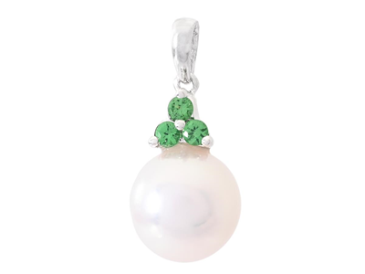Jewellery, PEARL PENDANT, 18K white gold