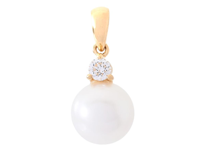 Jewellery, PEARL PENDANT, 18K gold