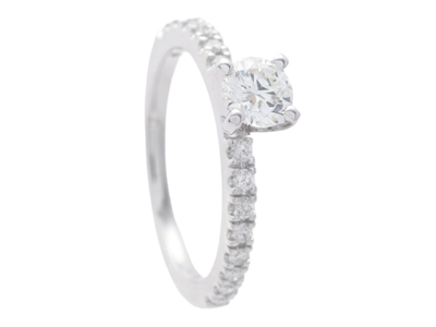 Jewellery, RING, 18K white gold