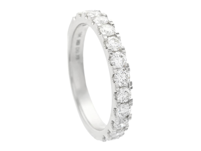 Jewellery, ETERNITY RING, 18K white gold