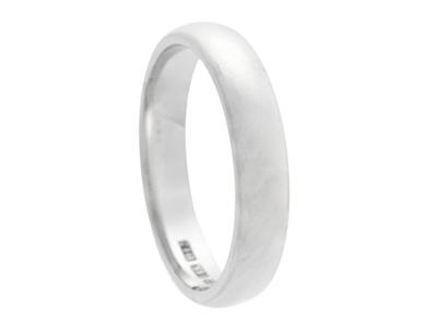 Jewellery, PLAIN RING, 18K white gold