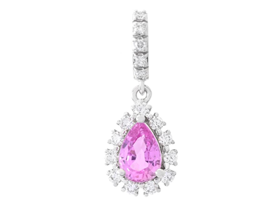 Jewellery, PENDANT, 18K white gold