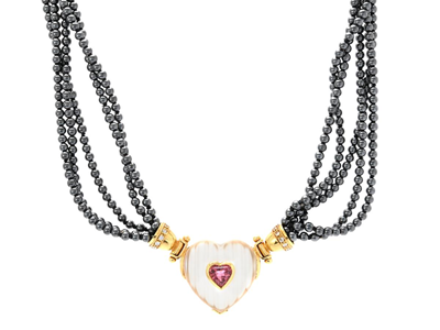 Jewellery, NECKLACE, 5-radig