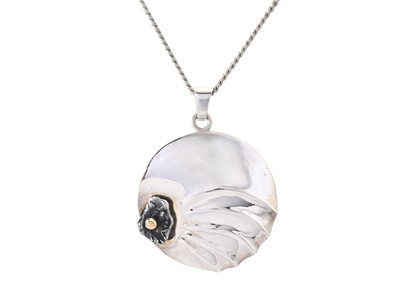 Jewellery, PENDANT WITH CHAIN, sterling silver