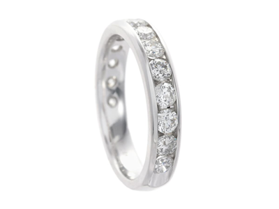 Jewellery, ETERNITY RING, 14K gold