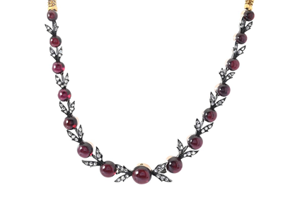 Jewellery, NECKLACE, 18K/14K/silver