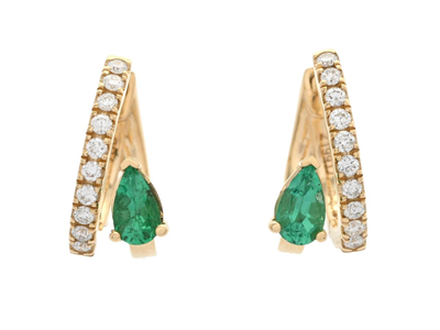 Jewellery, EARRINGS, 18K gold