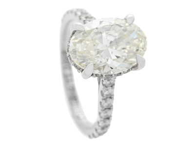 Jewellery, RING, 18K white gold