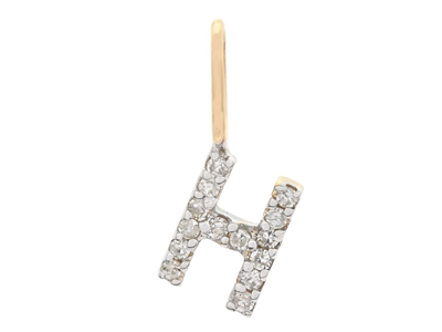 Jewellery, LETTER PENDANT, letter H