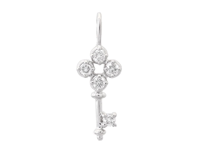 Jewellery, PENDANT, 18K white gold