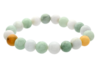 Jewellery, BRACELET, beads of jade