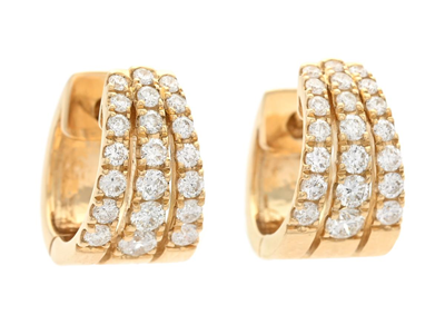Jewellery, EARRINGS, 18K gold