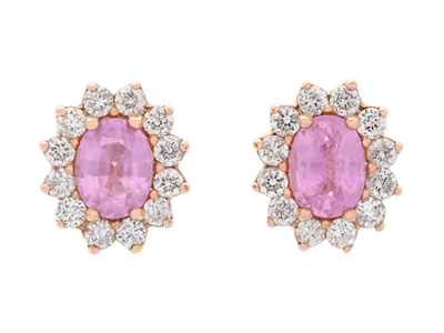 Jewellery, EARRINGS, 18K rose gold