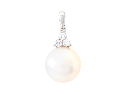 Jewellery, PEARL PENDANT, 18K white gold