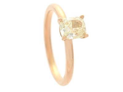 Jewellery, SOLITAIRE RING, 18K gold