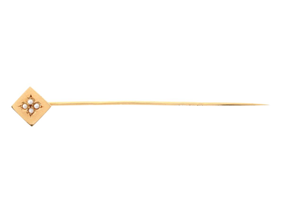 Jewellery, BROOCH, 18K gold
