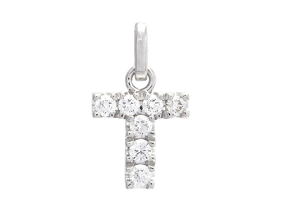 Jewellery, LETTER PENDANT, letter T