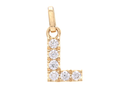 Jewellery, LETTER PENDANT, letter L