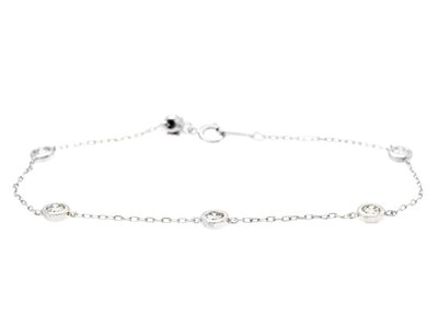 Jewellery, BRACELET, 18K white gold
