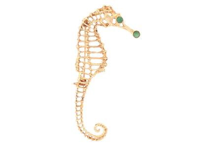 Jewellery, BROOCH, sea horse