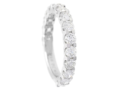 Jewellery, ETERNITY RING, 18K white gold