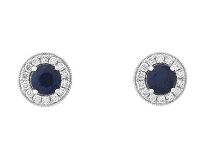 Jewellery, EARRINGS, 18K white gold