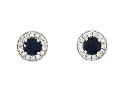 Jewellery, EARRINGS, 18K white gold