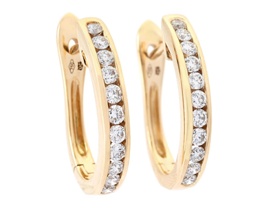 Jewellery, EARRINGS, 18K gold