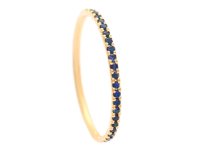 Jewellery, FULL ETERNITY RING, 18K gold