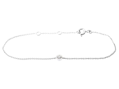 Jewellery, BRACELET, 18K white gold