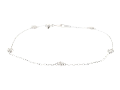 Jewellery, BRACELET, 18K white gold