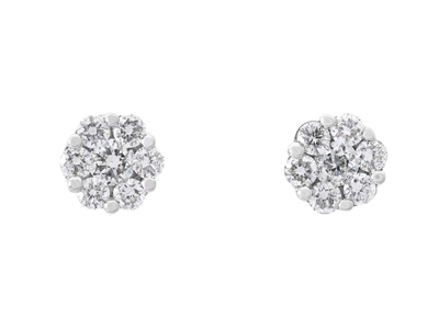 Jewellery, EARRINGS, 18K white gold