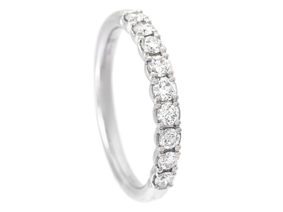 Jewellery, ETERNITY RING, platinum