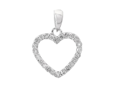 Jewellery, PENDANT, 18K white gold