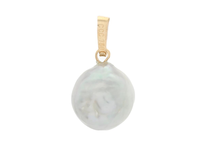 Jewellery, PEARL PENDANT, 18K gold