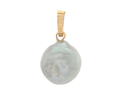 Jewellery, PEARL PENDANT, 18K gold