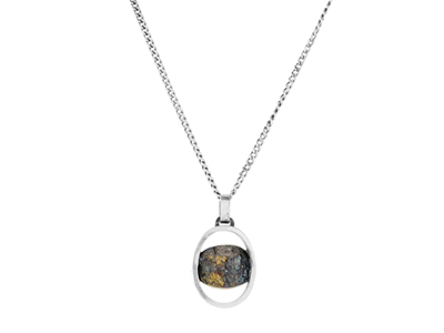 Jewellery, PENDANT WITH CHAIN, silver