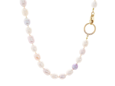Jewellery, PEARL NECKLACE, clasp in 18K gold