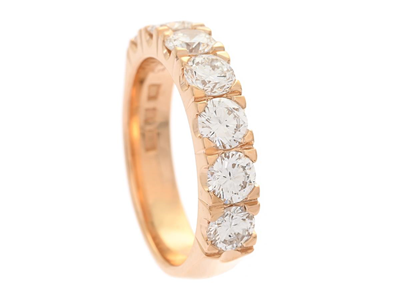 Jewellery, ETERNITY RING, 18K gold