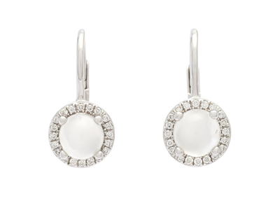 Jewellery, EARRINGS, 18K white gold