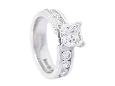 Jewellery, RING, 18K white gold