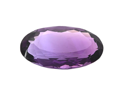 Gemstones, AMETHYST, oval-cut